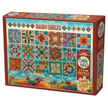 Puzzle Cobble Hill din 275 piese - Mozaic de culori