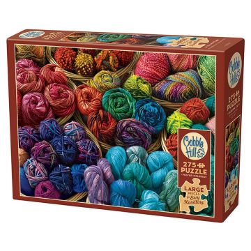 Puzzle Cobble Hill din 275 piese - Pasiunea pentru fire