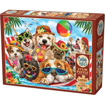 Puzzle Cobble Hill din 275 piese - Petrecere în hamac