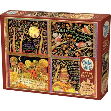 Puzzle Cobble Hill din 275 piese - Reflecții de toamnă