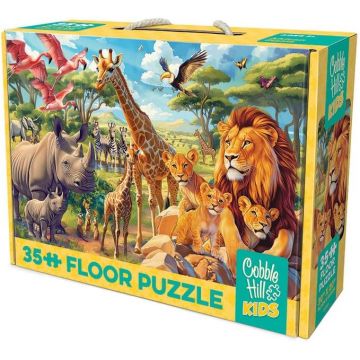 Puzzle Cobble Hill din 35 de piese - Câmpiile africane
