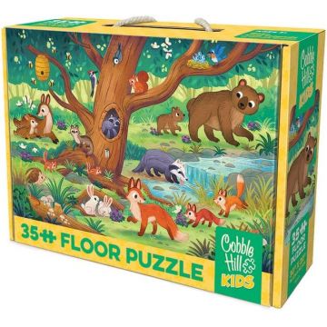 Puzzle Cobble Hill din 35 de piese - Ursulețul și prietenii