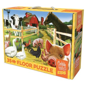 Puzzle Cobble Hill din 35 piese - Bine ați venit la fermă