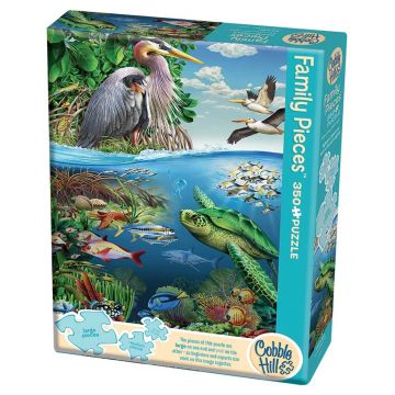 Puzzle Cobble Hill din 350 de piese XXL - Ziua Pământului