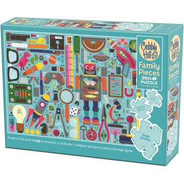 Puzzle Cobble Hill din 350 XXL piese - Sertar cu amintiri