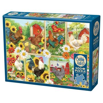 Puzzle Cobble Hill din 500 de piese - Cucurigu