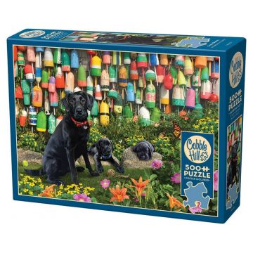 Puzzle Cobble Hill din 500 de piese - După-amiază însorită