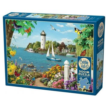 Puzzle Cobble Hill din 500 de piese - La marginea golfului