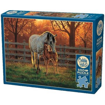 Puzzle Cobble Hill din 500 de piese - Moment de liniște înainte de apus