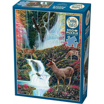 Puzzle Cobble Hill din 500 de piese - Pădurea mistică