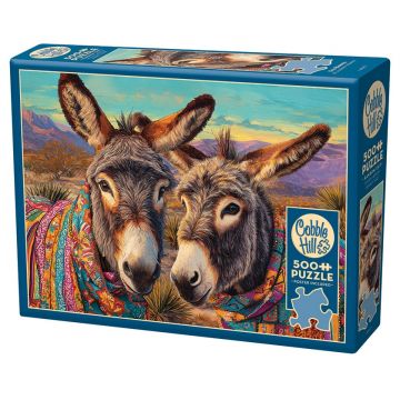 Puzzle Cobble Hill din 500 de piese - Prieteni nedespărțiți