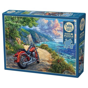 Puzzle Cobble Hill din 500 de piese - Răcoare lângă drumul de coastă
