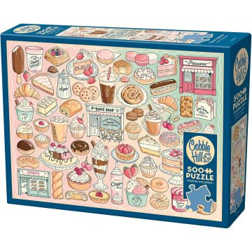 Puzzle Cobble Hill din 500 de piese - Răsfață-te