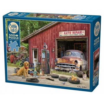 Puzzle Cobble Hill din 500 de piese - Service auto