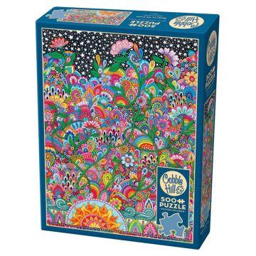 Puzzle Cobble Hill din 500 de piese - Sub stele
