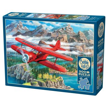 Puzzle Cobble Hill din 500 de piese - Zbor deasupra coastei