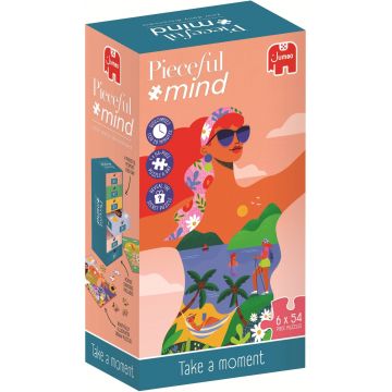 Puzzle Jumbo mini din 6 x 54 piese - Oferă-ți un moment de liniște