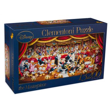 Puzzle panoramic Clementoni din 13 200 de piese - Orchestra Disney