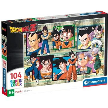 Puzzle pentru copii Clementoni din 104 piese - Dragon Ball Z