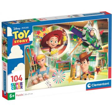 Puzzle pentru copii Clementoni din 104 piese - Jocul de jucărie