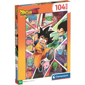 Puzzle pentru copii Clementoni din 104 piese - Personajele din Dragon Ball Daima, opțiunea 3