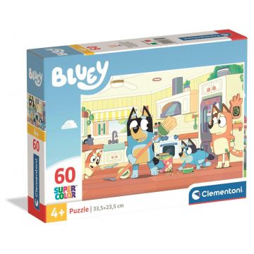 Puzzle pentru copii  Clementoni din 60 piese - Bluey