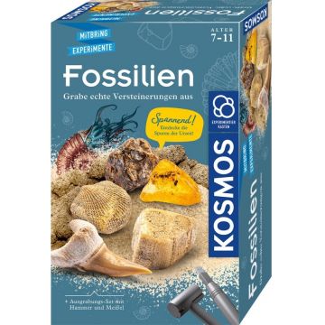 Set de știință Thames & Kosmos - Fosile de dezgropat, engleza