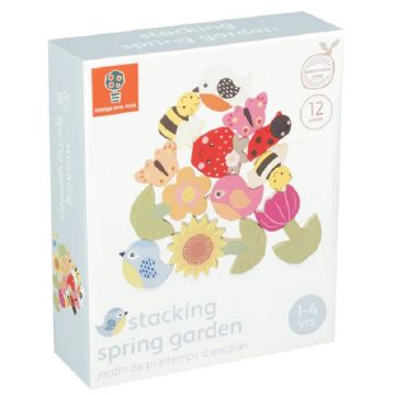 Set educațional Orange Tree Toys - Asamblarea unei grădini colorate