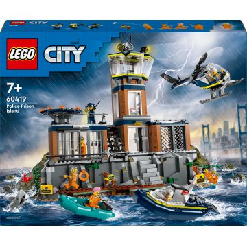 Constructor LEGO City - Insula închisorii poliției (60419)