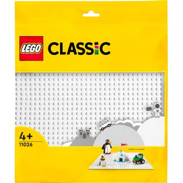 Constructor LEGO Classic - Placa de baza, alba (11026)