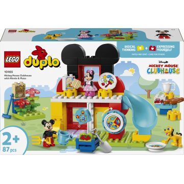 Constructor LEGO Duplo - Clubul lui Mickey Mouse cu Minnie și Pluto (10465)