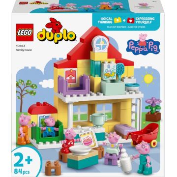 Constructor LEGO Duplo - Peppa Pig Casă de familie (10467)
