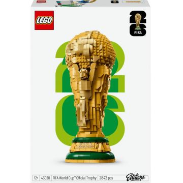 Constructor LEGO Editions - Trofeul oficial al Cupei Mondiale FIFA (43020)