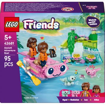 Constructor LEGO Friends - Barcă de aventură Axolotl (42681)