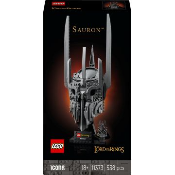 Constructor LEGO Icons - Stăpânul Inelelor: Coiful lui Sauron (11373)