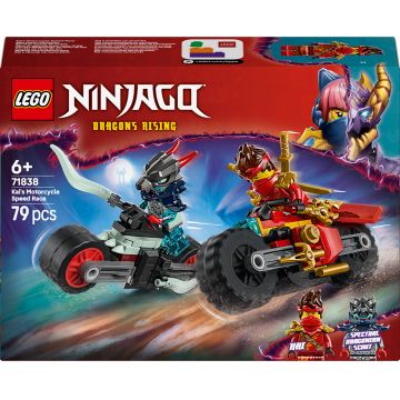 Constructor LEGO Ninjago - Cursa de motociclete a lui Kai (71838)