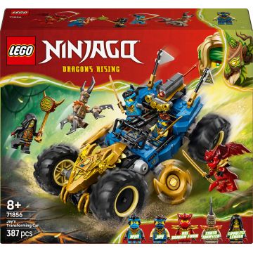 Constructor LEGO Ninjago - Mașina transformabilă a lui Jay (71856)
