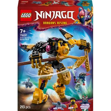 Constructor LEGO Ninjago - Robotul de luptă Spinjitsu al lui Arin (71839)