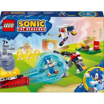 Constructor LEGO Sonic - Ciocnirea focului de tabără a lui Sonic (77001)