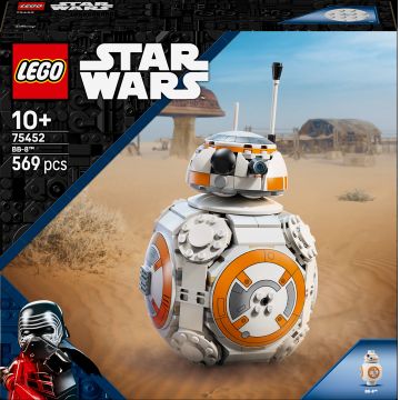Constructor LEGO Star Wars - Droidul astromecanic BB-8 (75452)