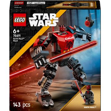Constructor LEGO Star Wars - Robotul Darth Maul (75411)