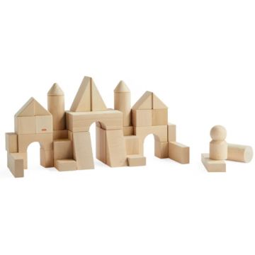 Cuburi de lemn Haba - 60 buc