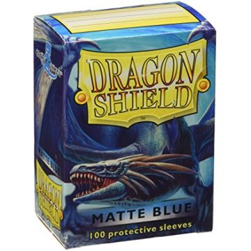 Dragon Shield Standard Sleeves -Albastru, mat (100 buc.)