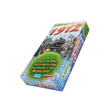 Extensie pentru jocul de societate Ticket to Ride Europa 1912 expansion
