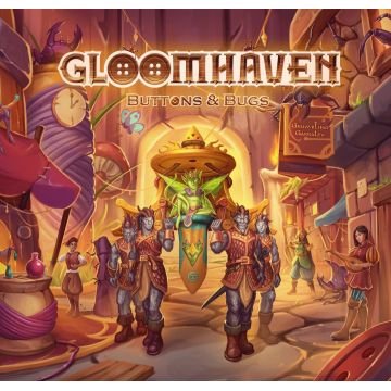 Joc de bord solo Gloomhaven: Buttons & Bugs - Strategie