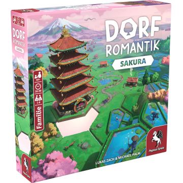 Joc de societate Dorfromantik: Sakura (English Edition) - Familial
