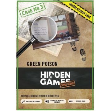 Joc de societate Hidden Games Crime Scene: Green Poison - Cooperativ