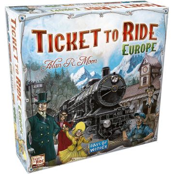Joc de societate Ticket to Ride - Europe (ediție engleză)
