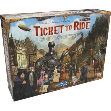 Joc de societate Ticket to Ride Legacy: Legends of the West - familie