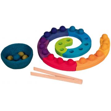 Joc de sortare din lemn Goki - Spirală